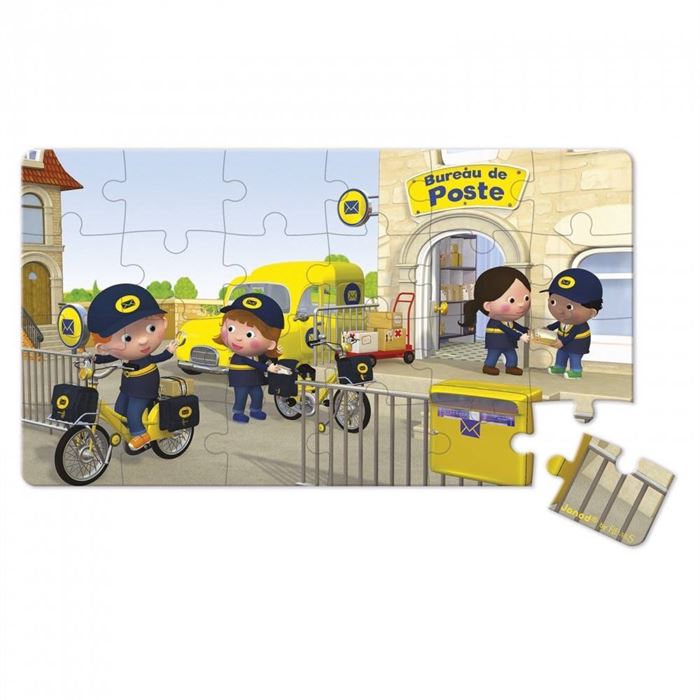 Janod Набір з 2 пазлів Велосипед Метта J02766