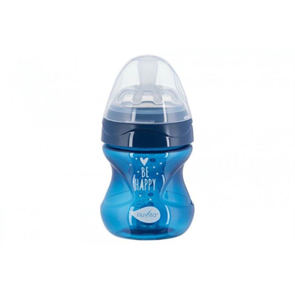 Nuvita Дитяча пляшечка Mimic Cool (150 мл)[NV6012NIGHTBLUE]