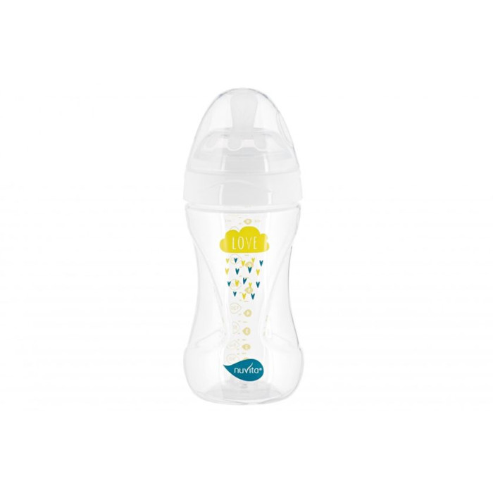 Nuvita Дитяча пляшечка Mimic Collection (250 мл) [NV6031BIANCO]