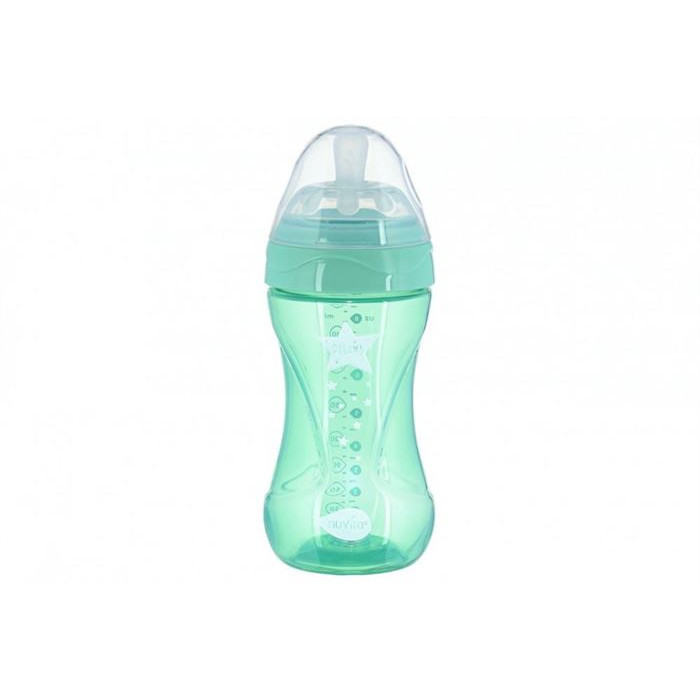 Nuvita Дитяча пляшечка Mimic Cool (250мл)[NV6032GREEN]