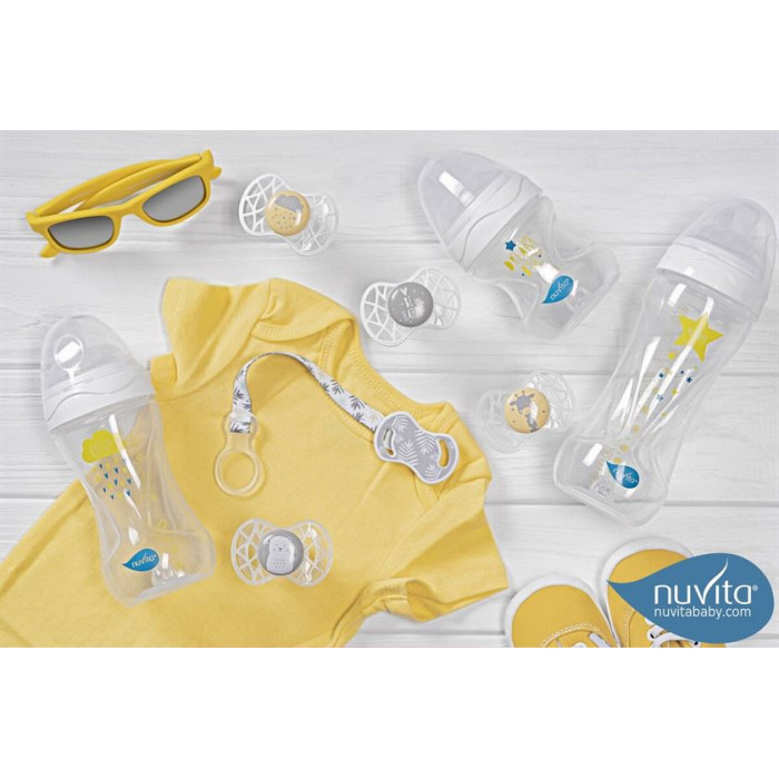 Nuvita Дитяча пляшечка Mimic Collection (250 мл) [NV6031BIANCO]