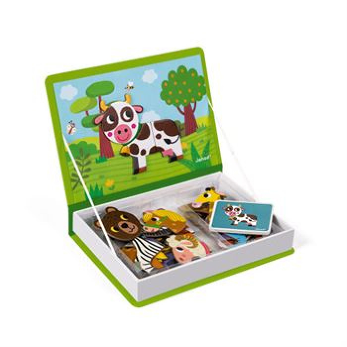 Janod Магнітна книга - Тварини
