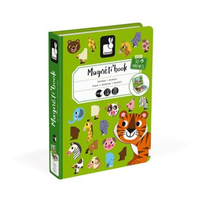 Janod Магнітна книга - Тварини