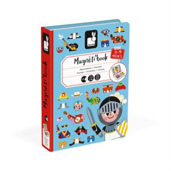 Janod Магнітна книга - Наряди для хлопчика J02719