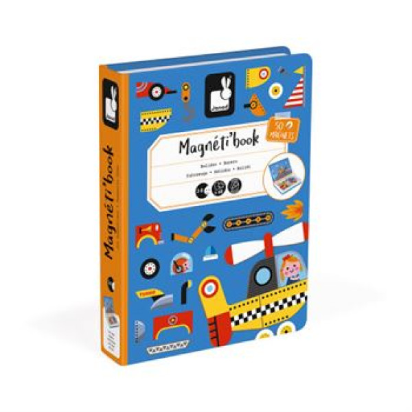 Janod Магнітна книга - Транспорт J02715