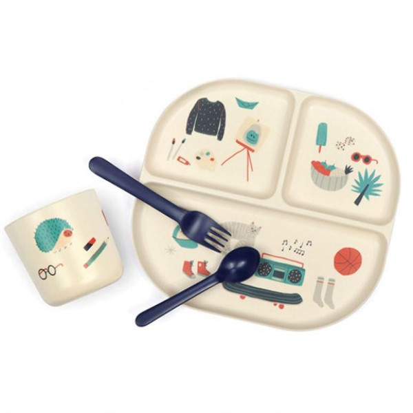 Набір посуду Kids Dinner Set синій