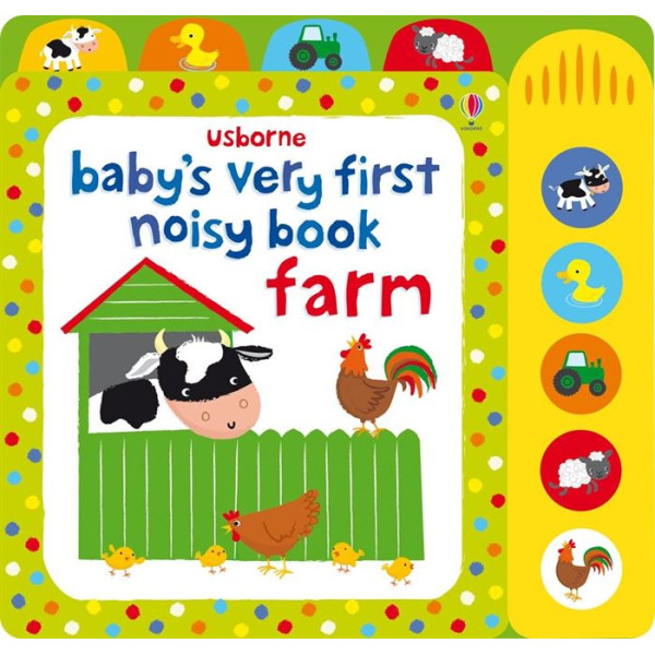 Книга Baby Very First Noisy Book: Farm