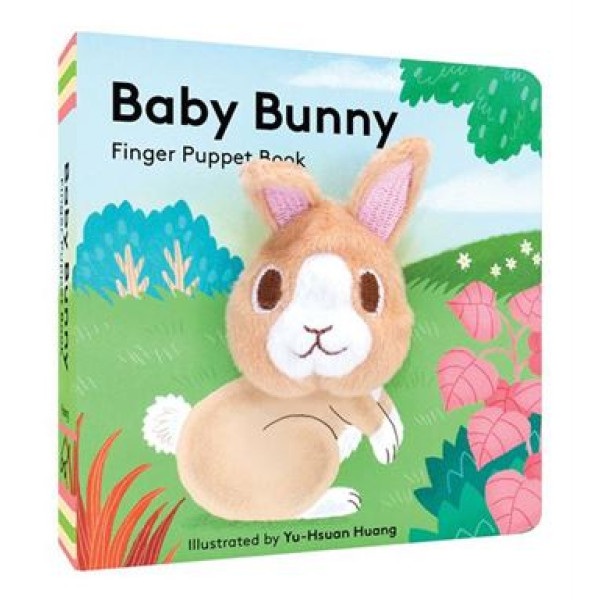 Книга-іграшка,Книга з пальчиковою лялькою Baby Bunny Finger Puppet Book