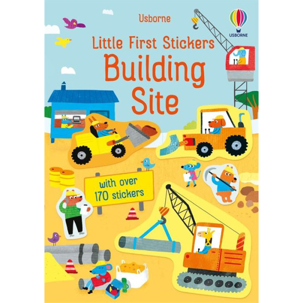 Книга Little First Stickers: Building Site