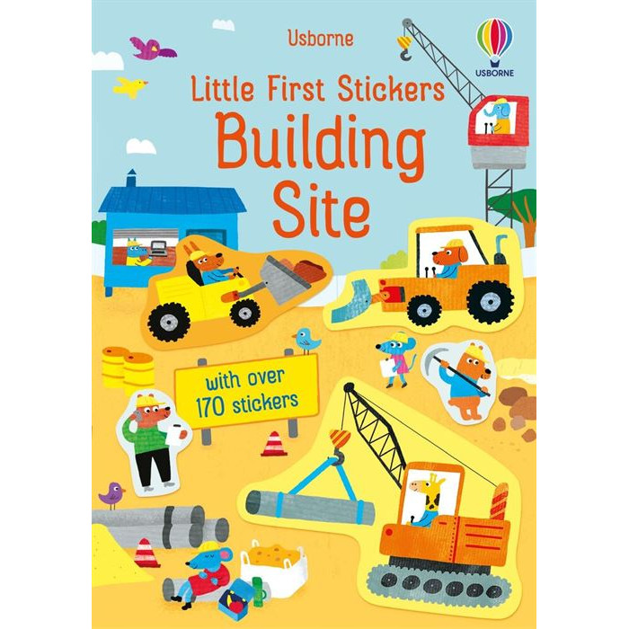 Книга Little First Stickers: Building Site
