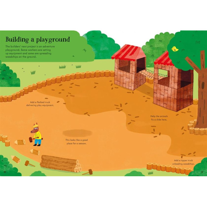Книга Little First Stickers: Building Site