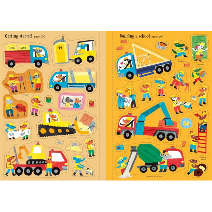 Книга Little First Stickers: Building Site