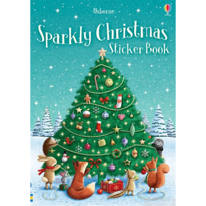Книга Little Sparkly Christmas Sticker Book