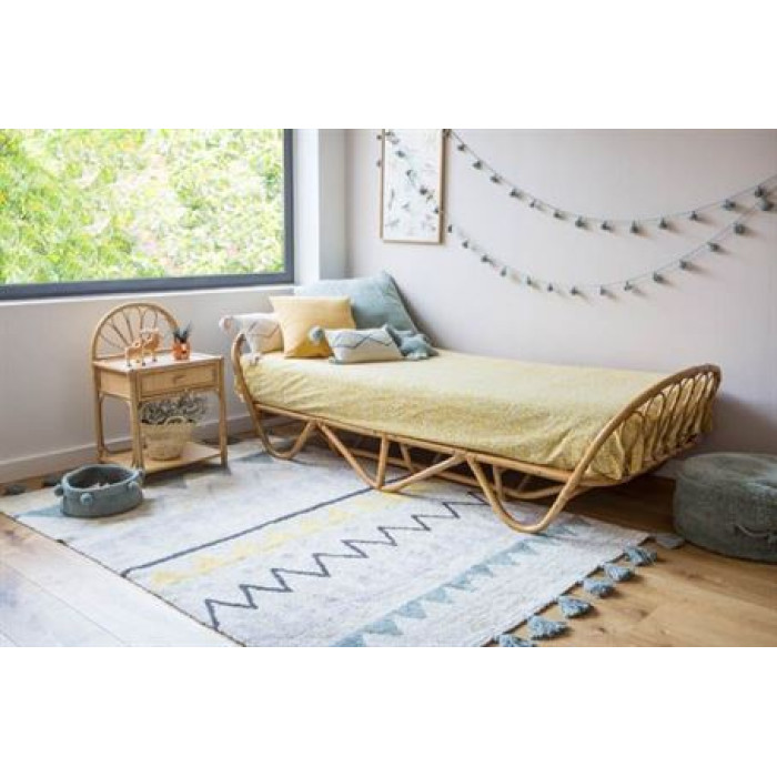 Килим Azteca Natural Vintage Blue 100% бавовна, 140x200 cm.