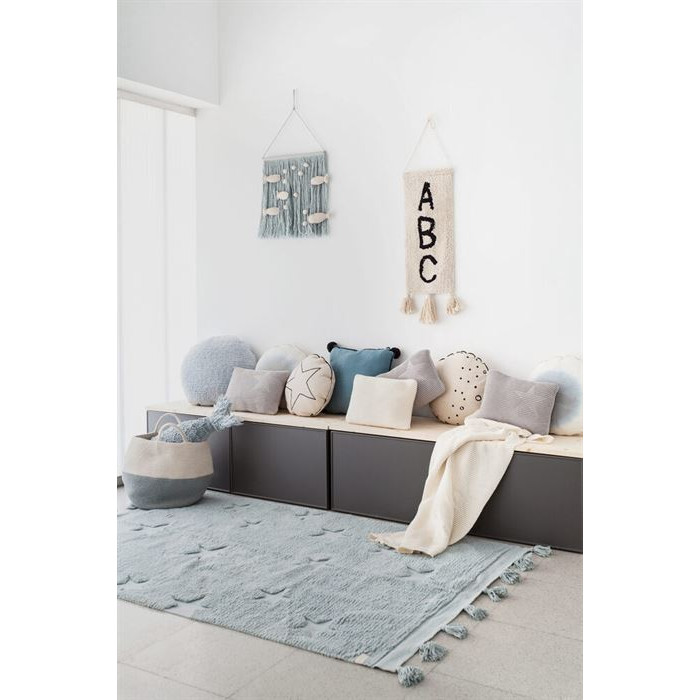 Килим Lorena Canals Hippy Stars Aqua Blue 120 x 175 Cm
