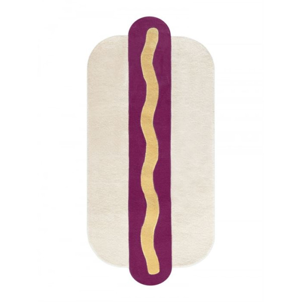 Килим Hot Dog Rug з натуральної вовни, 80 на 180 см Maison Deux