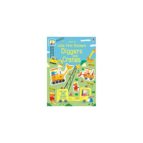 Книга Little First Stickers: Diggers and Cranes