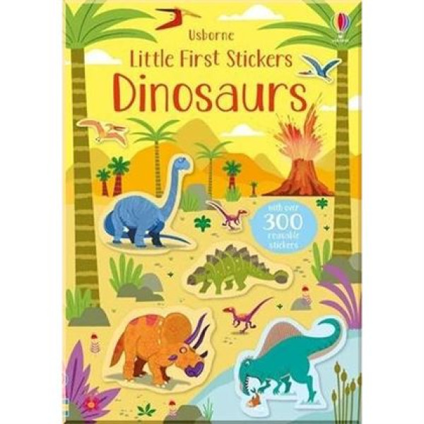 Книга Little First Stickers: Dinosaurs