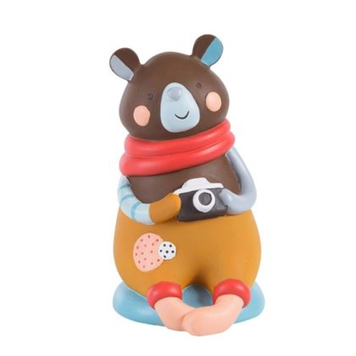 Игрушка копилка медведь, 9х16см