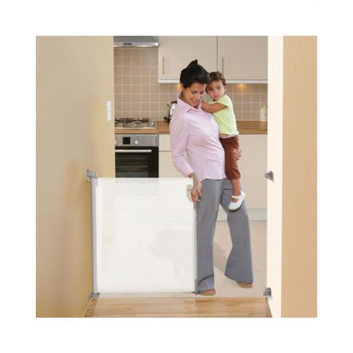 Висувні ворота безпеки Dreambaby, білі (G8201FSDU) Англія