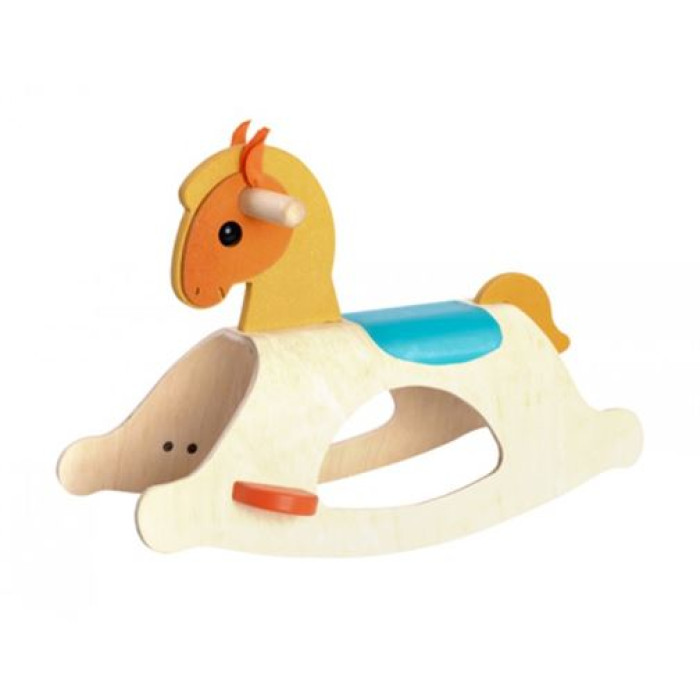 Дерев'яна іграшка Поні-гойдалка