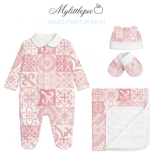 Комплект Full Set FS01 AMALFI PINK 3 pc