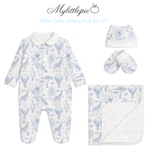 Комплект Full Set FS01 Blue Toile Africa 3 pc