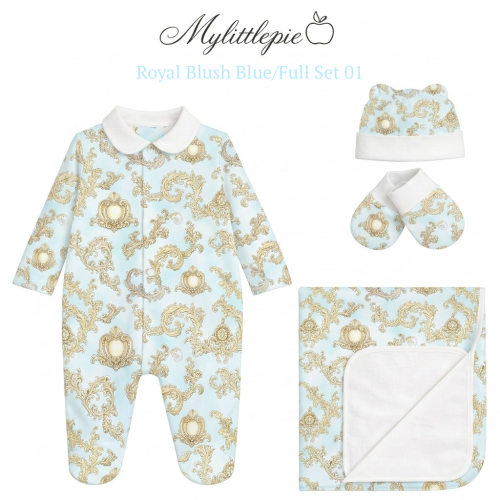 Комплект Full Set FS01 ROYAL BLUSH BLUE 3 pc
