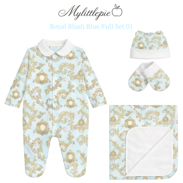 Комплект Full Set FS01 ROYAL BLUSH BLUE 3 pc