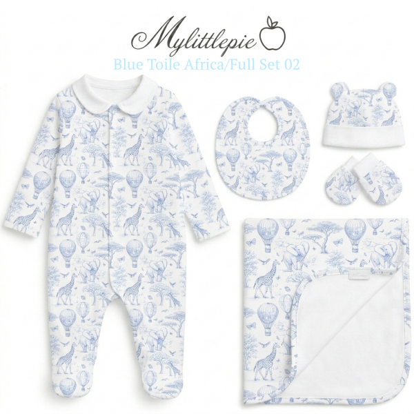 Комплект Full Set FS02 Blue Toile Africa 4 pc