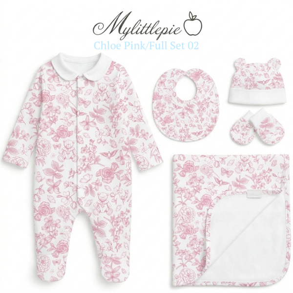 Комплект Full Set FS02 CHLOE PINK 4 pc