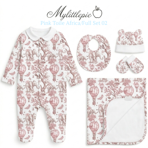Комплект Full Set FS02 PINK TOILE AFRICA 4 pc