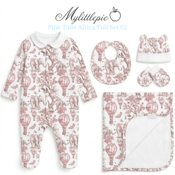 Комплект Full Set FS02 PINK TOILE AFRICA 4 pc
