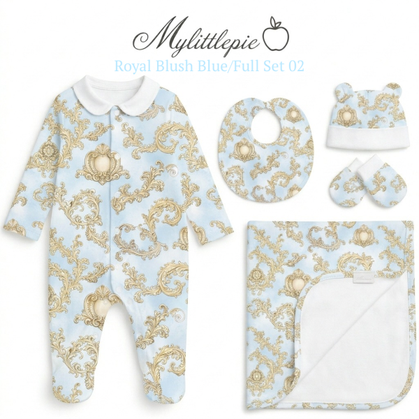 Комплект Full Set FS02 ROYAL BLUSH BLUE 4 pc