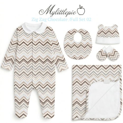 Комплект Full Set FS02 Zig Zag Chocolate 4 pc