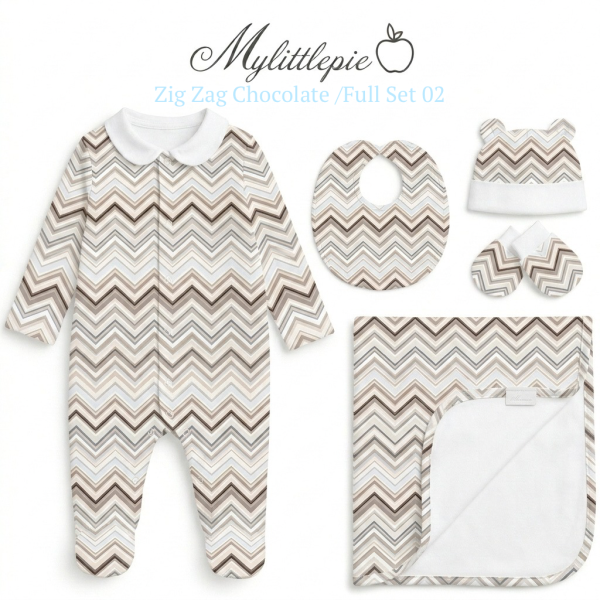 Комплект Full Set FS02 Zig Zag Chocolate 4 pc