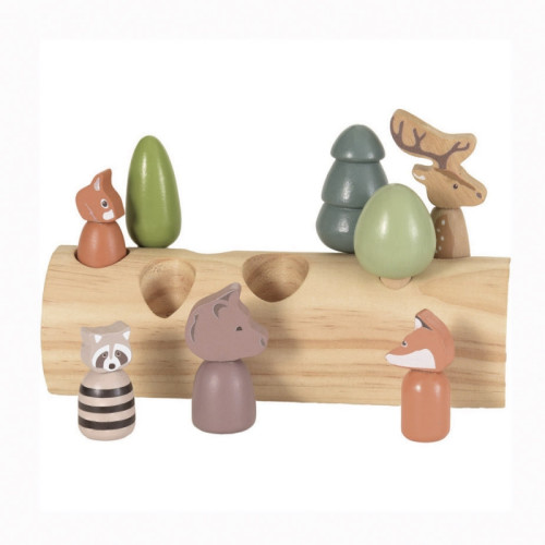 Egmont Toys Лісові тваринки у колоді