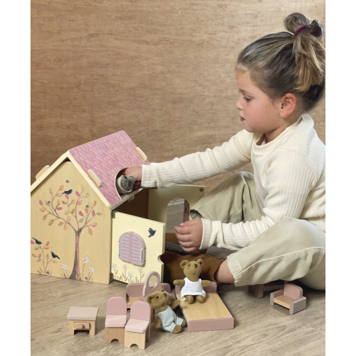 Egmont Toys Дерев'яний ігровий будиночок з ведмедиками 