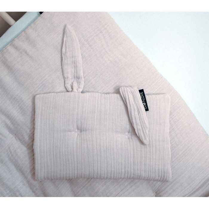 Дитяча ковдра LULLALOVE Ice Grey всесезонна 65х70 см