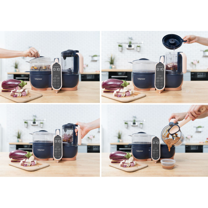 Блендер - пароварка Babymoov Nutribaby+ XL +