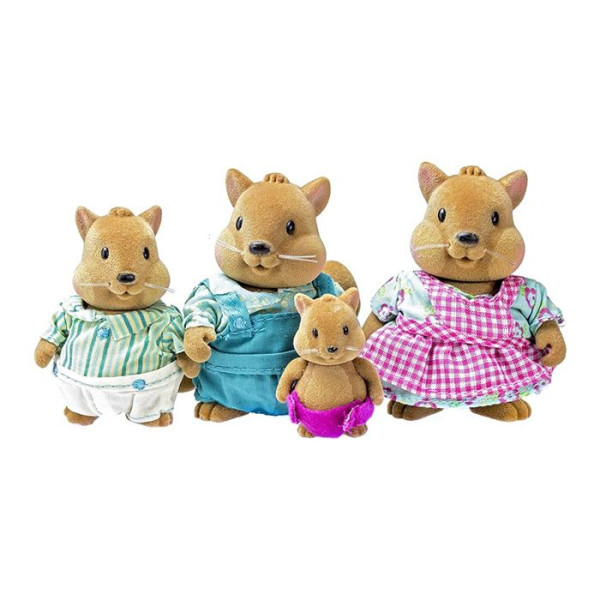 Li`l Woodzeez Набор фигурок - Семья Белок 6008Z