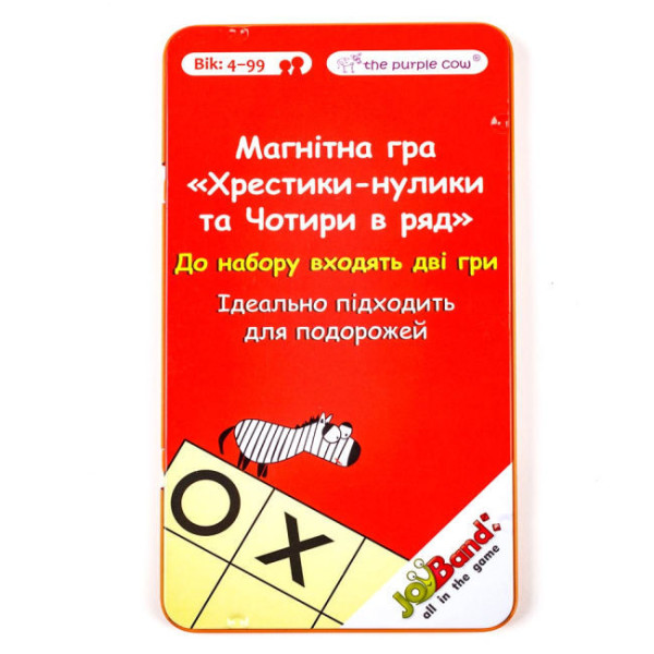 Гра Хрестики-нулики Чотири в ряд магнітна