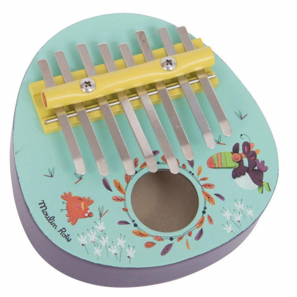 Moulin Roty Игрушка калимба из дерева Dans la jungle, 668404