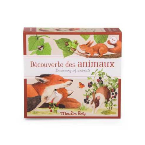 Игрушечный набор – коробка исследователя животных Le Jardin du Moulin, 712162