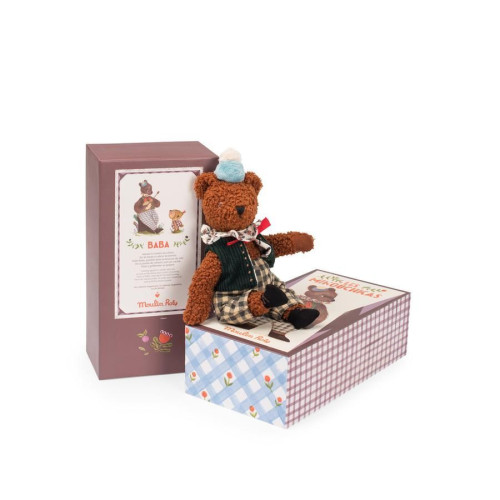 Moulin Roty Ведмедик Баба в декоративній коробці Les Minouchkas