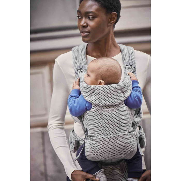 Рюкзак-кенгуру для немовлят BabyBjorn MOVE 3D Mesh Grey