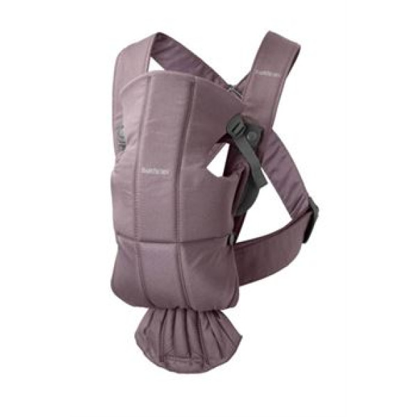 Рюкзак-кенгуру для немовлят BabyBjorn MINI Cotton Dark Purple