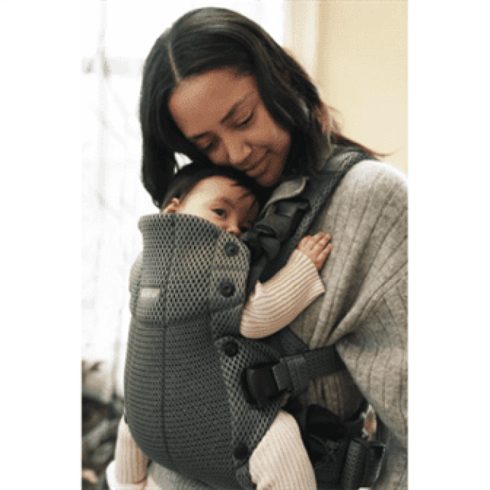 Рюкзак-кенгуру для немовлят BabyBjorn Harmony Mesh 3D Dark Green