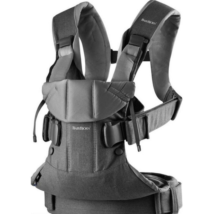 Рюкзак-кенгуру для немовлят BabyBjorn ONE Denim Grey