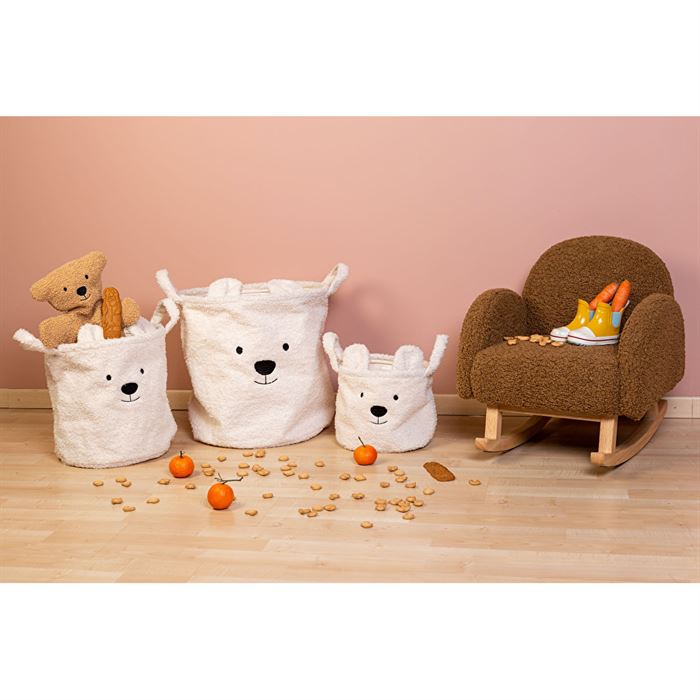Крісло - гойдалка дитяче Childhome teddy brown, арт. RCKTOB